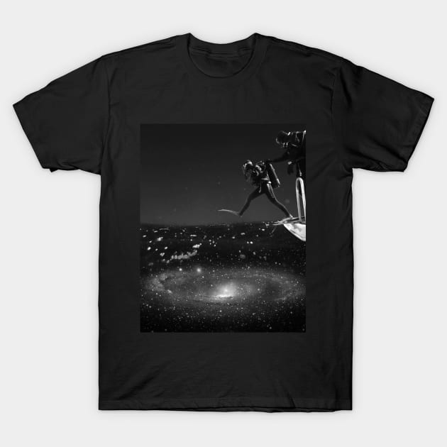 Galaxy Dive T-Shirt by Beyond the Long Wall